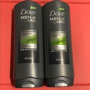 Dove Men + Care body wash minerals + sage micro